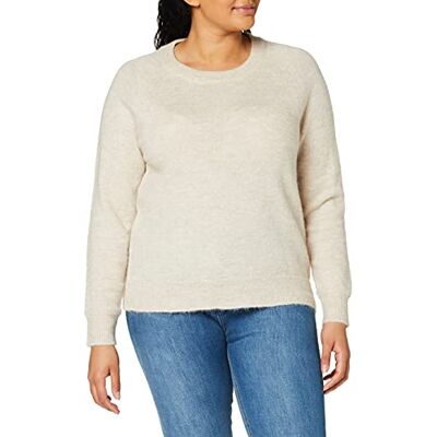 SELECTED FEMME dam Slflulu Ls Knit O-neck Noos Pullover-tröja SELECTED FEMME dam Slflulu Ls Knit O-neck Noos Pullover-tröja