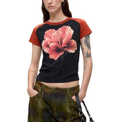 Desigual T-shirt dam svart XL Desigual T-shirt dam svart XL