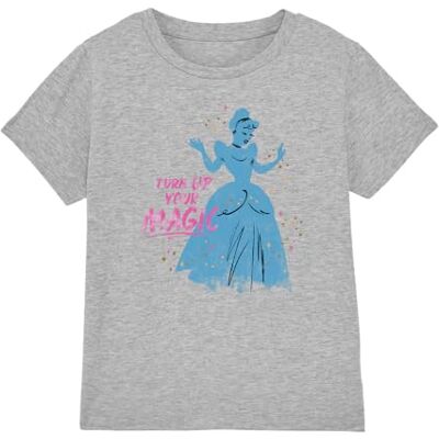 Cinderella Askungen visa upp din magiska flicka-t-shirt, atletisk ljung, 7-8 år, Atletisk Heather, 7-8 År Cinderella Askungen visa upp din magiska flicka-t-shirt, atletisk ljung, 7-8 år, Atletisk Heather, 7-8 År