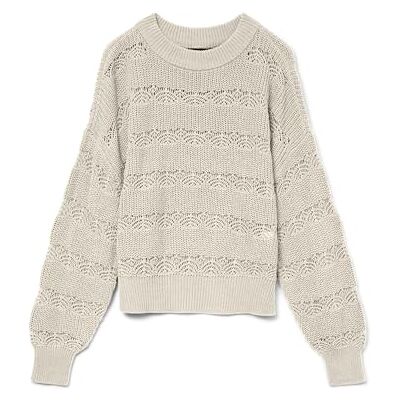 VERO MODA Vmlona Ls O-hals tröja Boo, Björk, XS VERO MODA Vmlona Ls O-hals tröja Boo, Björk, XS