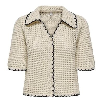 ONLY Onllucie Life 3/4 kofta KNT Nca, ecru, XS ONLY Onllucie Life 3/4 kofta KNT Nca, ecru, XS