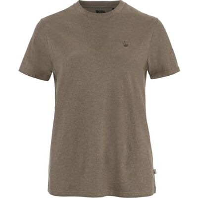Fjällräven Dam Hemp Blend T-shirt, mocka Brown, XL, Mocka brun, XL Fjällräven Dam Hemp Blend T-shirt, mocka Brown, XL, Mocka brun, XL