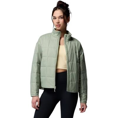 Columbia dam Sienna Hill quiltad jacka, Safari, L Columbia dam Sienna Hill quiltad jacka, Safari, L