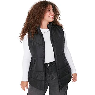 Trendyol TBBAW23BH0000/Siyah Sweater, svart, 50, svart, 50 SE Trendyol TBBAW23BH0000/Siyah Sweater, svart, 50, svart, 50 SE