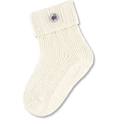 Sterntaler Unisex barnplattor strumpor Baby Fli Fli kuvert ull, ecru, 22 EU Sterntaler Unisex barnplattor strumpor Baby Fli Fli kuvert ull, ecru, 22 EU