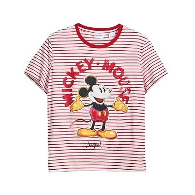 Desigual TS_Musse Pigg, 3000 Carmine, XS, Röd, XS Desigual TS_Musse Pigg, 3000 Carmine, XS, Röd, XS
