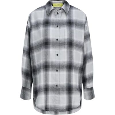 JJXX Jxjamie Flannel Ls Shirt WVN Sn, svart, M JJXX Jxjamie Flannel Ls Shirt WVN Sn, svart, M