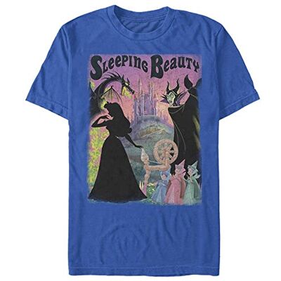 Disney Unisex Sleeping Beauty Sleeping Beauty Poster Organic Kortärmad T-shirt, Ljusblå, XXL Disney Unisex Sleeping Beauty Sleeping Beauty Poster Organic Kortärmad T-shirt, Ljusblå, XXL