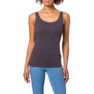 QS dam T-shirt, GRÅ, L QS dam T-shirt, GRÅ, L