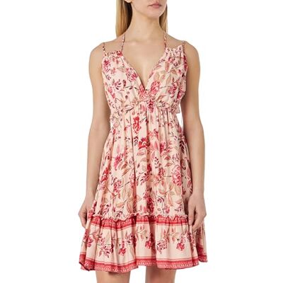 MAHISHA Damsommarklänning 19323230-MA01, rosa, S, Sommarklänning, S MAHISHA Damsommarklänning 19323230-MA01, rosa, S, Sommarklänning, S