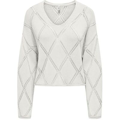 ONLY Onltaylor Life Ls V-hals Knt, Molndansare, XL ONLY Onltaylor Life Ls V-hals Knt, Molndansare, XL