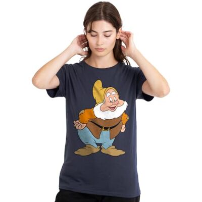 Snow White mandarin creative ltd Snövit och de sju dvärgarna, glada damer t-shirt, djup marinblå, medium, Djup marinblå, M Snow White mandarin creative ltd Snövit och de sju dvärgarna, glada damer t-shirt, djup marinblå, medium, Djup marinblå, M