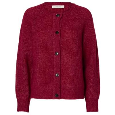 SELECTED WOMEN SELECTED Kvinnor Slflulu Ls stickade kort cardigan Noos, Anemon, XS SELECTED WOMEN SELECTED Kvinnor Slflulu Ls stickade kort cardigan Noos, Anemon, XS