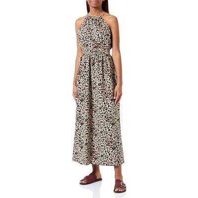 caspio Dam maxiklänning med leopardtryck 19226418-CA06, beige leo, XS, Beige Leo, XS caspio Dam maxiklänning med leopardtryck 19226418-CA06, beige leo, XS, Beige Leo, XS