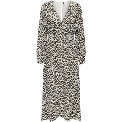 ONLY ONLALMA Life VIS JEN Long Dress AOP, Pumice Stone/Aop:599 Leo, XL ONLY ONLALMA Life VIS JEN Long Dress AOP, Pumice Stone/Aop:599 Leo, XL
