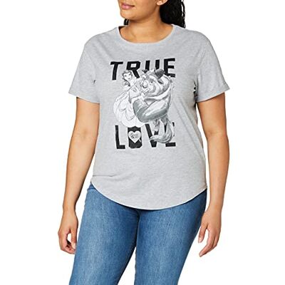 Disney kvinnors sann kärlek t-shirt, Grå (sportgrå), 38 Disney kvinnors sann kärlek t-shirt, Grå (sportgrå), 38