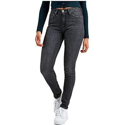 Lee Damen Scarlett High Jeans, Middle of the Night, 24W / 31L EU Lee Damen Scarlett High Jeans, Middle of the Night, 24W / 31L EU