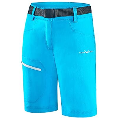 Black Crevice trekkingshorts dam I vandringsshorts dam kort I dam utomhusshorts I vattenavvisande och snabbtorkande I hållbara och ventilerande vandringsshorts med fickor, Hawaiian Ocean/Vit, 40 SE Black Crevice trekkingshorts dam I vandringsshorts dam kort I dam utomhusshorts I vattenavvisande och snabbtorkande I hållbara och ventilerande vandringsshorts med fickor, Hawaiian Ocean/Vit, 40 SE