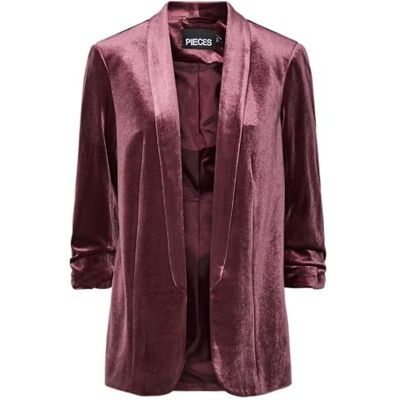 PIECES Pcbosella Velour 3/4 Blazer, Vinprovning, M PIECES Pcbosella Velour 3/4 Blazer, Vinprovning, M