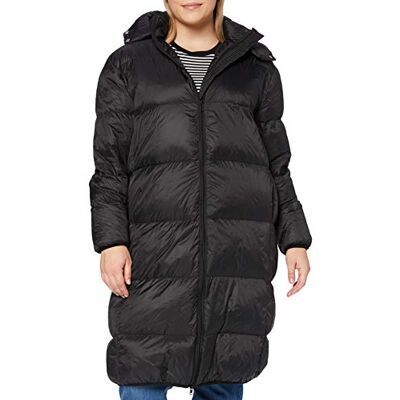 SPARKZ COPENHAGEN Dam fin puff lång kappa, Svart (svart 099), L SPARKZ COPENHAGEN Dam fin puff lång kappa, Svart (svart 099), L