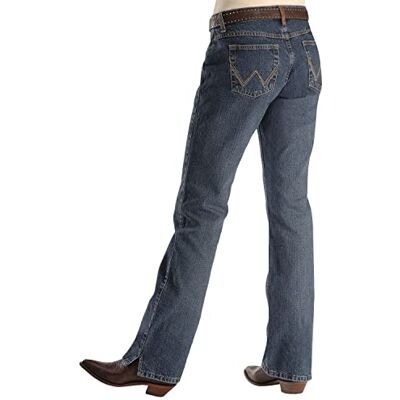 Wrangler Dam Cowgirl cut medelhöga "Cash" Ultimate Ridning Jean Wrangler Dam Cowgirl cut medelhöga "Cash" Ultimate Ridning Jean