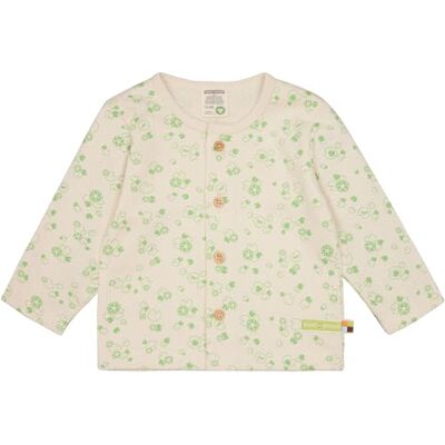 loud + proud unisex barn av muslin jersey med tryck, tillverkad av ekologisk bomull, GOTS certifierad jacka, Vanilj, 74-80 loud + proud unisex barn av muslin jersey med tryck, tillverkad av ekologisk bomull, GOTS certifierad jacka, Vanilj, 74-80