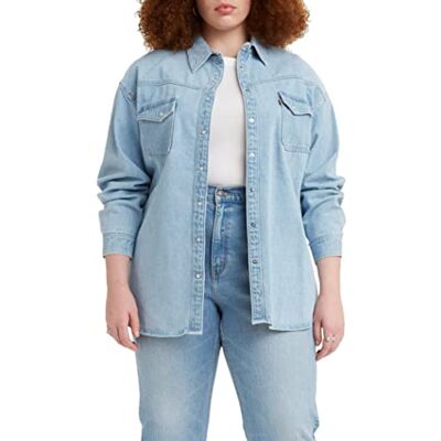 Levi's dam Skjorta Skjortor denim, LONG JOURNEY 1, 4 X Levi's dam Skjorta Skjortor denim, LONG JOURNEY 1, 4 X