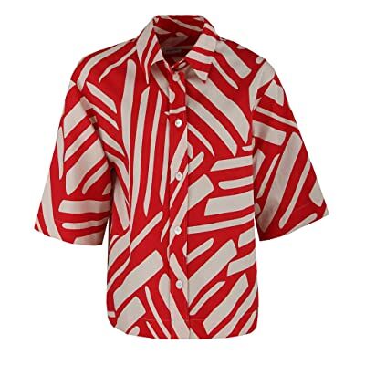 Seidensticker Dam regular fit kortärmad blus, röd, 46, röd, 46 SE Seidensticker Dam regular fit kortärmad blus, röd, 46, röd, 46 SE