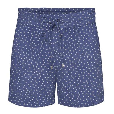 JDY star Sezen Life Shorts WVN dia, Blå indigo, 38 JDY star Sezen Life Shorts WVN dia, Blå indigo, 38