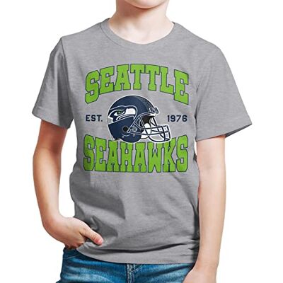 Junk Food Unisex NFL Team hjälm t-shirt, Seattle Seahawks – atletisk ljung, L Junk Food Unisex NFL Team hjälm t-shirt, Seattle Seahawks – atletisk ljung, L