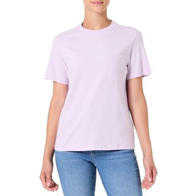 Calvin jeans dam SS klassisk passform t-shirt LV047C863G grafiska t-shirts, lila (Lavender Blush), S, Lila (Lavender Blush), S Calvin jeans dam SS klassisk passform t-shirt LV047C863G grafiska t-shirts, lila (Lavender Blush), S, Lila (Lavender Blush), S