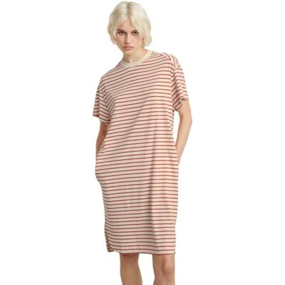 G-STAR RAW Randig lös T-shirt klänning wmn, Flerfärgad (antik vit/finch stripe D24484-c339-g640), XXS G-STAR RAW Randig lös T-shirt klänning wmn, Flerfärgad (antik vit/finch stripe D24484-c339-g640), XXS