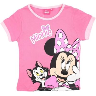 Disney Mimmi tryckt flicka T-shirt i rosa bomull, rosa, 6 �r Disney Mimmi tryckt flicka T-shirt i rosa bomull, rosa, 6 �r