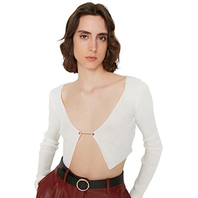 Trendyol Dam, Ecru, XS Trendyol Dam, Ecru, XS