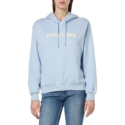Tommy Hilfiger REG MONOTYPE FLOCK HOODIE Breezy Blue S, Breezy Blue, S Tommy Hilfiger REG MONOTYPE FLOCK HOODIE Breezy Blue S, Breezy Blue, S