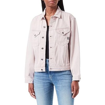 G-STAR RAW Överdimensionerad jacka, Rosa (bleknar frostrosa D23643-D480-G236), XS G-STAR RAW Överdimensionerad jacka, Rosa (bleknar frostrosa D23643-D480-G236), XS