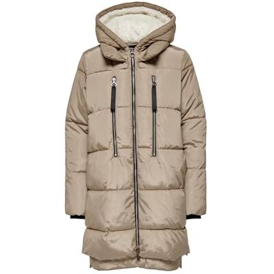ONLY Bestseller A/S ONLNEWNORA Lång buffertkappa CC OTW kappa, Crockery, XS, Crockery, XS ONLY Bestseller A/S ONLNEWNORA Lång buffertkappa CC OTW kappa, Crockery, XS, Crockery, XS