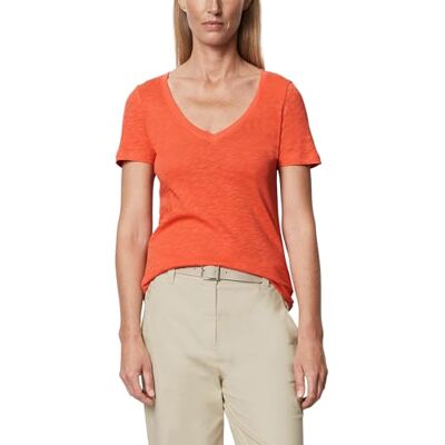 Marc O'Polo T-Shirts kortärmad, Fruktig apelsin, XXS Marc O'Polo T-Shirts kortärmad, Fruktig apelsin, XXS
