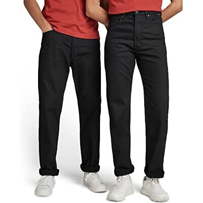G-STAR RAW Män unisex typ 49 avslappnade jeans, Svart (Pitchsvart D20506-c526-a810), 29W x 34L G-STAR RAW Män unisex typ 49 avslappnade jeans, Svart (Pitchsvart D20506-c526-a810), 29W x 34L