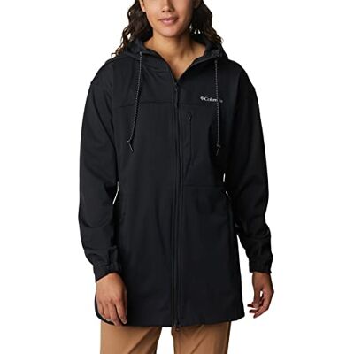 Columbia Flora Park Softshell-jacka för damer, softshell-jacka, svart, L, svart, L Columbia Flora Park Softshell-jacka för damer, softshell-jacka, svart, L, svart, L