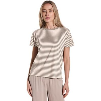 Street One Randig T-shirt, Vintage sten, 44 Street One Randig T-shirt, Vintage sten, 44