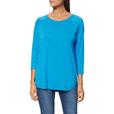 Comma CI t-shirt för kvinnor 3/4 ärm, 5519 Levande blå, 34 SE Comma CI t-shirt för kvinnor 3/4 ärm, 5519 Levande blå, 34 SE