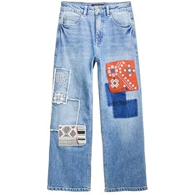 Desigual Denim_Merlin, 5053 denim medium tvätt, 42, Blå, 40 Desigual Denim_Merlin, 5053 denim medium tvätt, 42, Blå, 40