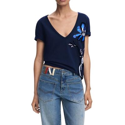 Desigual TS_Dumas, 5001 marinblå, XL, Blå, XL Desigual TS_Dumas, 5001 marinblå, XL, Blå, XL