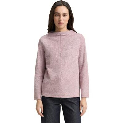 TOM TAILOR Damtröja, 39063 – Rumba Red Melange, 3XL TOM TAILOR Damtröja, 39063 – Rumba Red Melange, 3XL