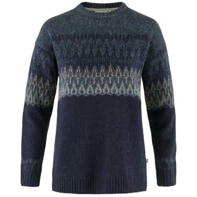 Fjällräven Fjallraven 86992-555-560 Övik Path Knit W/Övik Path Knit W sweatshirt dam mörk marinblå storlek M Fjällräven Fjallraven 86992-555-560 Övik Path Knit W/Övik Path Knit W sweatshirt dam mörk marinblå storlek M