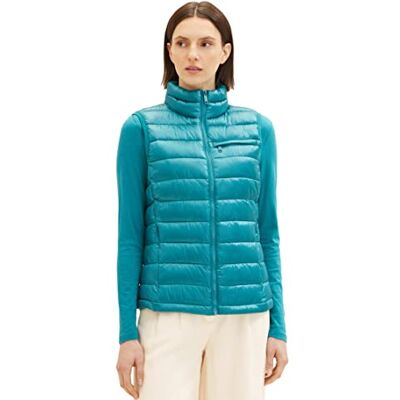 TOM TAILOR Damväst, 21178 – Ever Green, XS TOM TAILOR Damväst, 21178 – Ever Green, XS