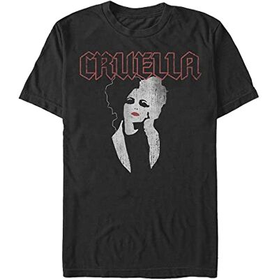 Disney Classics Unisex DNCA-Cruella Rock T ekologisk kortärmad t-shirt, svart, XXL, svart, XXL Disney Classics Unisex DNCA-Cruella Rock T ekologisk kortärmad t-shirt, svart, XXL, svart, XXL