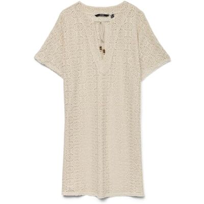 VERO MODA Vmmaya Ss String Short Tunic JRS Spe, Björk, L VERO MODA Vmmaya Ss String Short Tunic JRS Spe, Björk, L