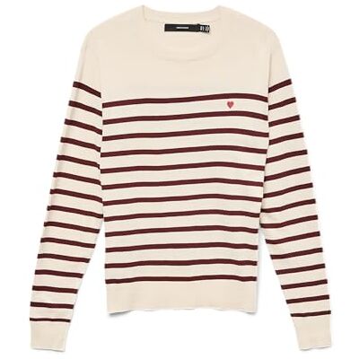 VERO MODA dam Vmdory Ls O-hals tröja Boo, Björk, XL VERO MODA dam Vmdory Ls O-hals tröja Boo, Björk, XL